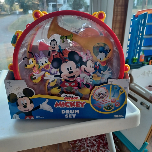 Other - Mickey Drum Set - Red and Yellow